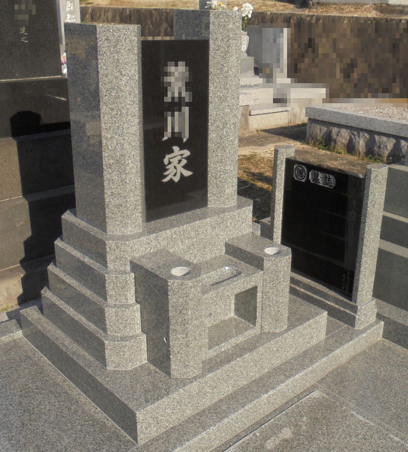 デザイン墓石施工例