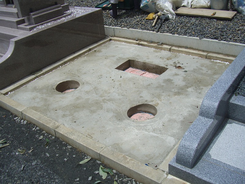当店の地震対策(基礎工事)・・・『D-BOX工法』
